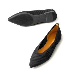 Everlane the 40 hour reknit black flats size 8